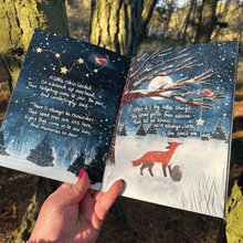 Load image into Gallery viewer, Fox Under The Moon - 'The Longest Night' Paperback Book