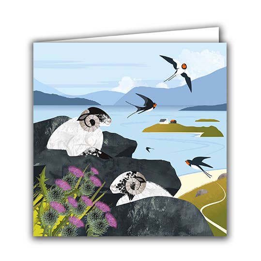 Blank Greeting Card 