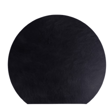 Load image into Gallery viewer, VdE Tivoli 1996 - Crescent-shaped PVC placemat 36x33 brown/black