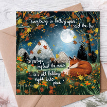 Load image into Gallery viewer, Fox Under The Moon - 'Falling Apart' - Greeting Card From Fox Under The Moon