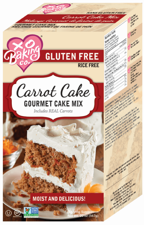 XO Baking Co. - Carrot Cake Mix