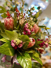 Load image into Gallery viewer, A Protea Blush Fresh Flower Bouquet - Strelitzia&#39;s Florist &amp; Irish Craft Shop
