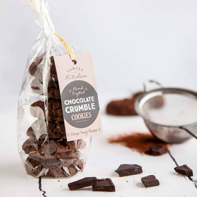 Sawley Kitchen - Chocolate Crumble Cookies - Yorkshire Biscuits - Strelitzia's Florist & Irish Craft Shop