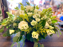 Load image into Gallery viewer, A Cream &amp; Green Fresh Flower Bouquet - Strelitzia&#39;s Florist &amp; Irish Craft Shop