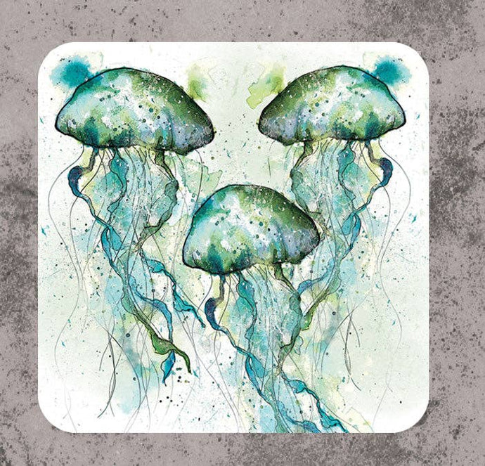 Jellyfish Coaster - Strelitzia's Florist & Irish Craft Shop