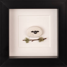 Load image into Gallery viewer, Simply Mourne - Mini Sheep Pebble Art Frame | Wall Art - Strelitzia&#39;s Florist &amp; Irish Craft Shop