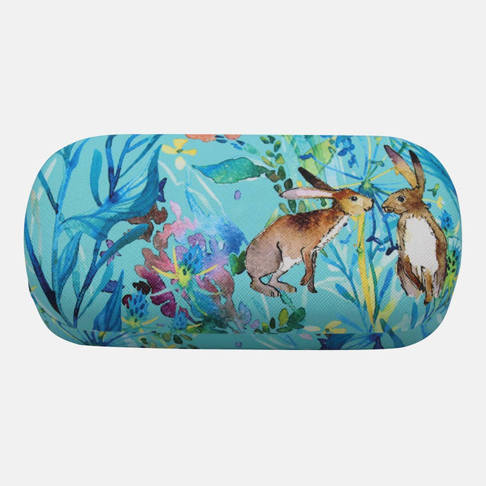 The Gifted Stationery Company - Glasses Case - Kissing Hares - Strelitzia's Florist & Irish Craft Shop