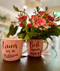 Mother’s Day Cup Fresh Flower Gift - Strelitzia's Florist & Irish Craft Shop