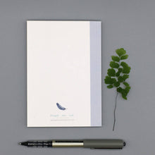 Load image into Gallery viewer, Forget-me-not Christian Cards - Under His Wings A6 Notebook - Strelitzia's Florist &amp; Irish Craft Shop