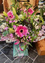 Load image into Gallery viewer, A Bright Pink Wild Fresh Flower Bouquet
