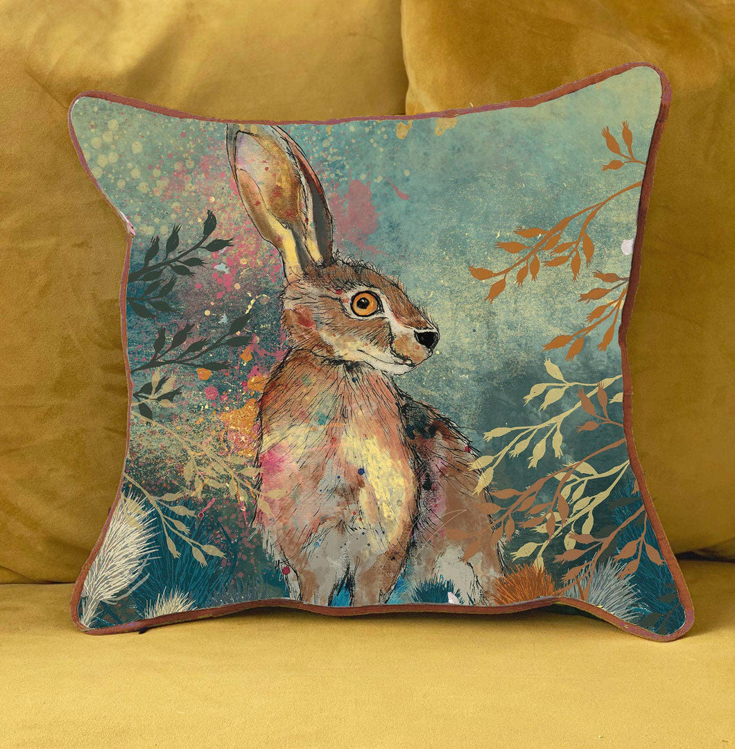 Dollyhotdogs - Hare Cushion (filled) - Strelitzia's Florist & Irish Craft Shop