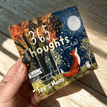 Load image into Gallery viewer, Fox Under The Moon - 365 Thoughts - Daily Encouragement Desktop Flipbook