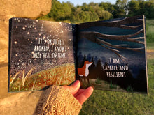Load image into Gallery viewer, Fox Under The Moon - A Little Book of Affirmations Mini Book
