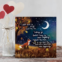 Load image into Gallery viewer, Fox Under The Moon - 'New Beginning' - Greeting Card From Fox Under The Moon