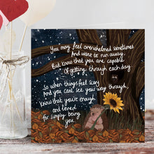 Load image into Gallery viewer, Fox Under The Moon - 'Being You' - Greeting Card by Fox Under The Moon