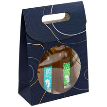 Load image into Gallery viewer, Deffrennes - Abyss Blue Rectangular Cardboard Gift Pouch 19x9x27 cm - Strelitzia's Florist &amp; Irish Craft Shop