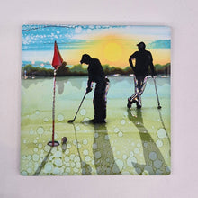 Load image into Gallery viewer, By Jo Crafts - 54-C  Golf Coaster - Strelitzia&#39;s Florist &amp; Irish Craft Shop