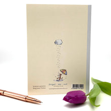 Load image into Gallery viewer, Forget-me-not Christian Cards - A5 Faith Elephant Notebook - Strelitzia's Florist &amp; Irish Craft Shop