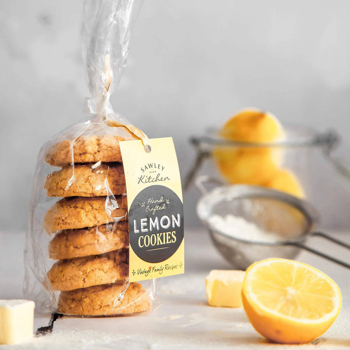 Sawley Kitchen - Lemon Cookies - Yorkshire Biscuits - Strelitzia's Florist & Irish Craft Shop