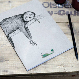 Notebook [recycled paper] - sloth