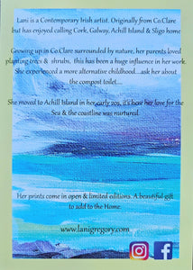 Lani Gregory - Art - " 40 shades of green" Limited edition print - Strelitzia's Florist & Irish Craft Shop