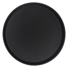 Load image into Gallery viewer, Rinkit Ltd - Black 40.5cm Round Non-Slip Serving Tray - By Argon Tableware