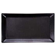 Load image into Gallery viewer, VdE Tivoli 1996 - Horeca rectangular plate, black, 28.5×16 cm