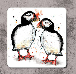 Puffin Coaster - Strelitzia's Florist & Irish Craft Shop