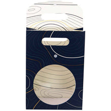 Load image into Gallery viewer, Deffrennes - Abyss Blue Rectangular Cardboard Gift Pouch 19x9x27 cm - Strelitzia's Florist &amp; Irish Craft Shop