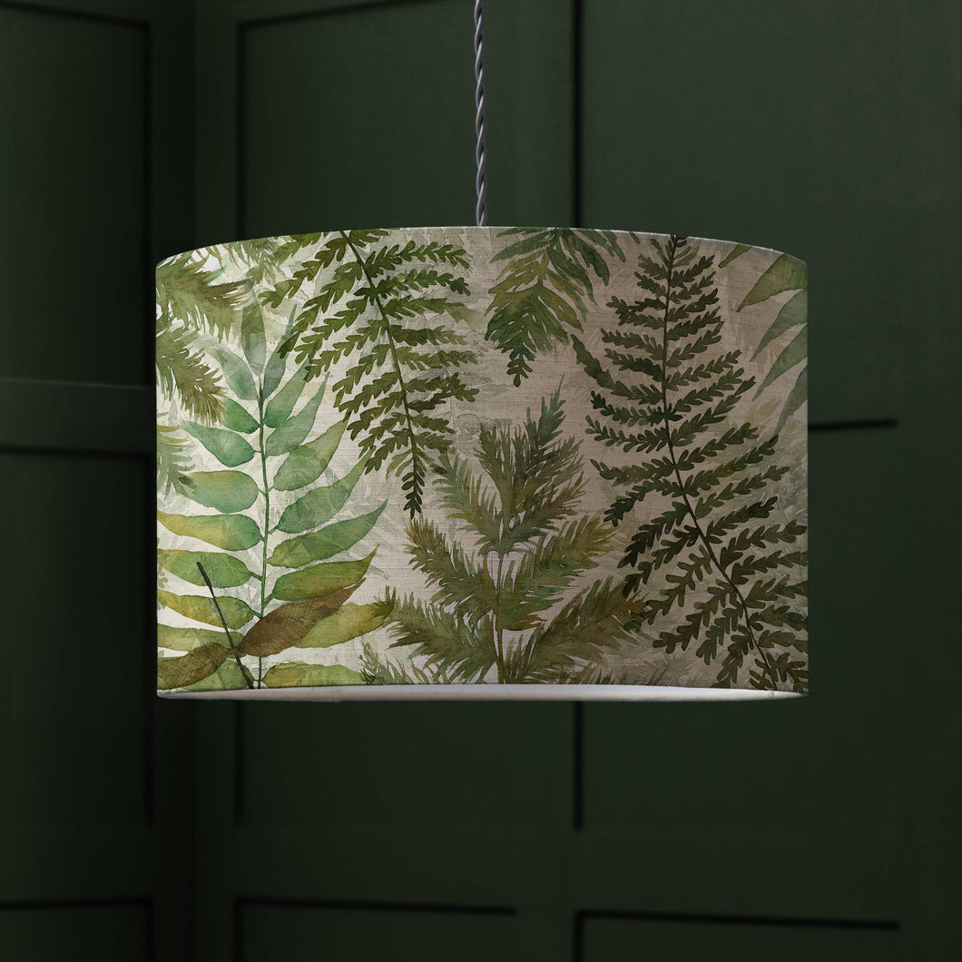 Elowen Eva Printed Lamp Shade Linen