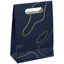 Load image into Gallery viewer, Deffrennes - Abyss Blue Rectangular Cardboard Gift Pouch 19x9x27 cm - Strelitzia's Florist &amp; Irish Craft Shop