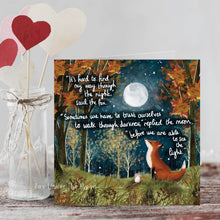 Load image into Gallery viewer, Fox Under The Moon - 'Trust Yourself' - Greeting Card From Fox Under The Moon