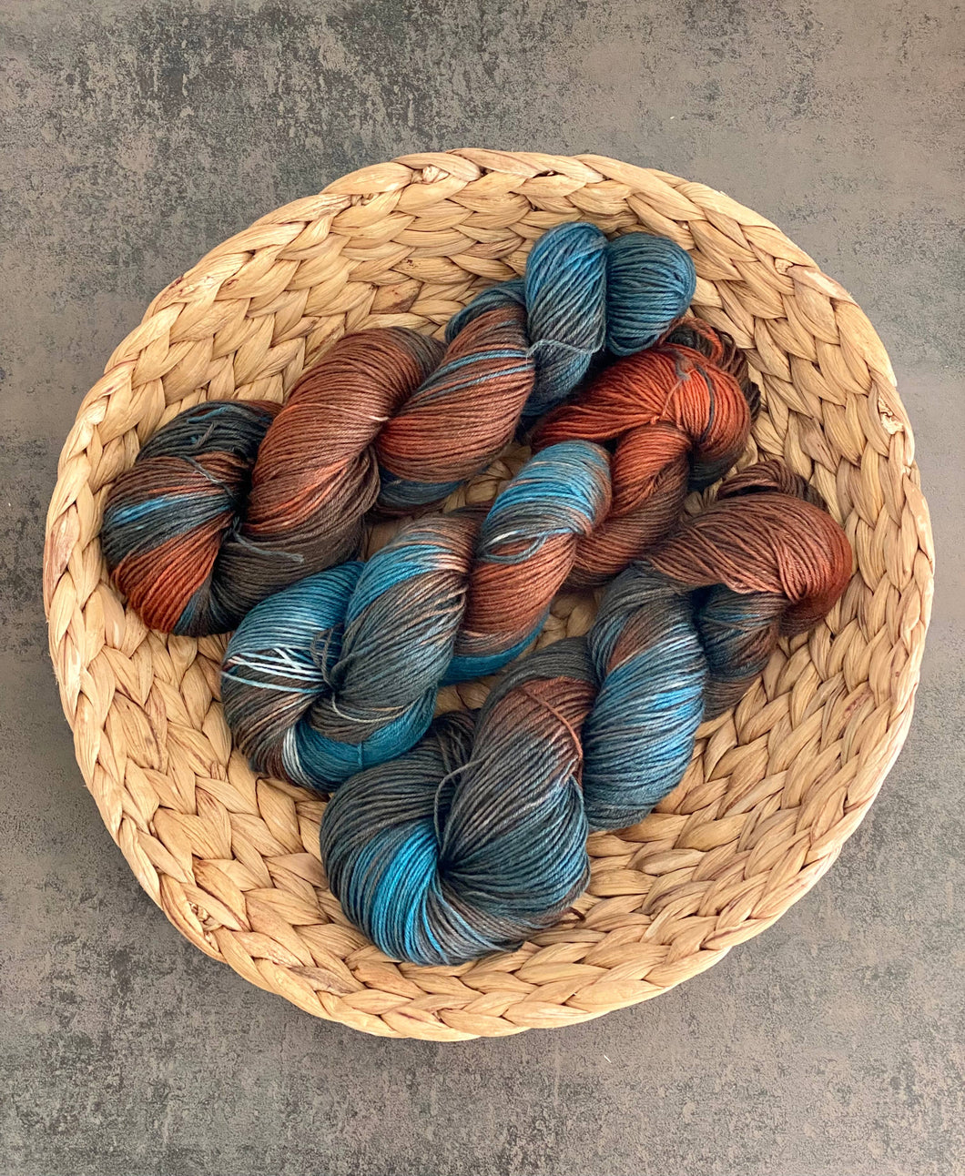 Die Wollwichtel - KRONOS, hand-dyed wool as a skein - Strelitzia's Florist & Irish Craft Shop