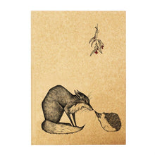 Load image into Gallery viewer, Notebook [recycled paper] - fox &amp; hedgehog