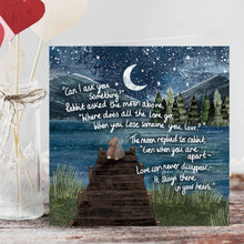 Load image into Gallery viewer, Fox Under The Moon - 'Apart' - Fox Under The Moon Sympathy Card