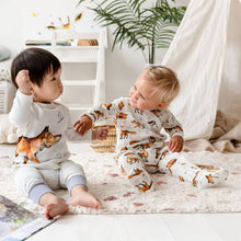 Load image into Gallery viewer, Fox Print Babygrow