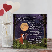 Load image into Gallery viewer, Fox Under The Moon - 'Grief' - Greeting Card From Fox Under The Moon