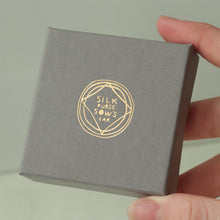 Load image into Gallery viewer, Silk Purse, Sow's Ear - Olive Green Ivy Leaf Earrings: Gift Box Included
