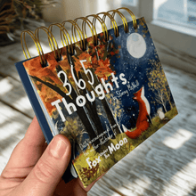 Load image into Gallery viewer, Fox Under The Moon - 365 Thoughts - Daily Encouragement Desktop Flipbook