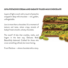 Load image into Gallery viewer, Patislove - Pistachio &amp; Kadayif Milk Chocolate, 100G - Strelitzia's Florist &amp; Irish Craft Shop