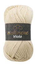 Load image into Gallery viewer, Wollbiene - Wool Bee Viola Knitting Yarn 100g Crochet Knitting Solid