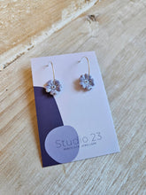 Load image into Gallery viewer, Studio 23 Ceramics - Drop Flower Earring Pair - Strelitzia&#39;s Florist &amp; Irish Craft Shop