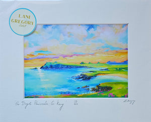 Lani Gregory - Art - " the Dingle Peninsula, Co.Kerry   " - Strelitzia's Florist & Irish Craft Shop