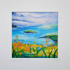 Lani Gregory - Art - " 40 shades of green" Limited edition print - Strelitzia's Florist & Irish Craft Shop