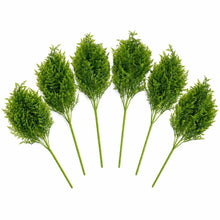 Load image into Gallery viewer, Leaf Design UK LTD - Pack of 6 x 75cm Artificial Fern Foliage Bush Stem - Strelitzia's Florist &amp; Irish Craft Shop