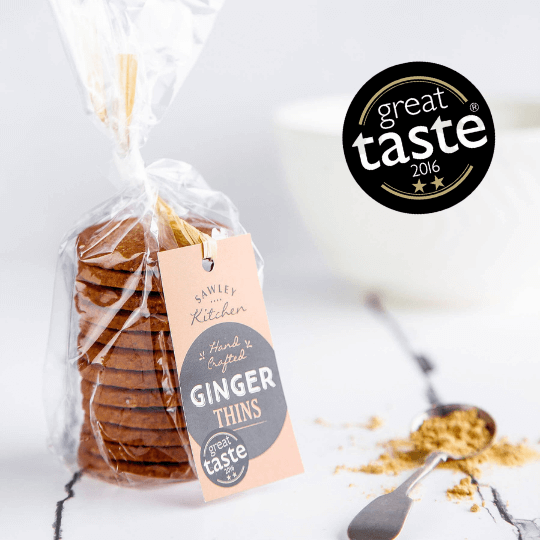 Sawley Kitchen - Ginger Thins - Yorkshire Biscuits - Strelitzia's Florist & Irish Craft Shop