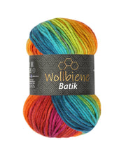 Load image into Gallery viewer, woolen bee batik gradient wool knitting wool: 2130 blue turquoise - Strelitzia&#39;s Florist &amp; Irish Craft Shop