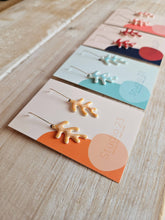 Load image into Gallery viewer, Studio 23 Ceramics - Drop Coral Earring Pair - Strelitzia&#39;s Florist &amp; Irish Craft Shop