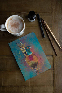 Dollyhotdogs - A5 Pheasant Perfect Bound Paperback Notebook - Strelitzia's Florist & Irish Craft Shop