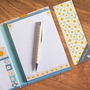 The Gifted Stationery Company - Gift Pen Set - Hazy Daisies